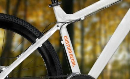 Bike frame name Customized Adhesive//sticker x4